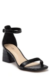 Abound Finn Block Heel Sandal In Black Croc