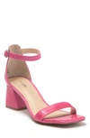 Abound Finn Block Heel Sandal In Pink Croc