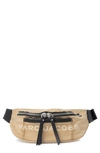 Marc Jacobs Woven Belt Bag In Uniform Khaki