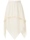 Olympiah Sophia Asymmetric Skirt In Neutrals