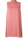 Olympiah Hagia Pleat-detail Dress In Pink