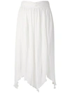 Olympiah Camelia Midi Skirt In White