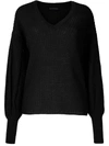 Olympiah Monter Knitted Blouse In Black