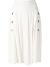 Olympiah Zuzu Midi Skirt In White