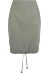 BARBARA CASASOLA Cotton-gabardine pencil skirt