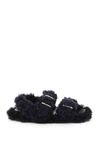 Marni Sandals In Blublack Black (blue)