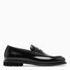 OFF-WHITE KATSU" LOAFER IN BLACK LEATHER",OMIF005S21LEA002-I-OFFW-1000