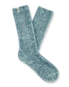 Ugg Leda Cozy Stretch Crew Socks In Midnight Purple