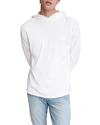 Rag & Bone White Cotton Carded Flame Hoodie In White