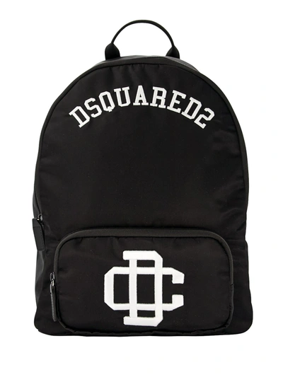 Dsquared2 Kids Backpack In Black
