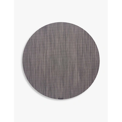 Chilewich Basketweave Round Woven Placemat 38cm