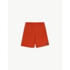 PATAGONIA BOYS PAINTBRUSH RED KIDS LOGO-EMBROIDERED RECYCLED NYLON SHORTS 5-14 YEARS M,R03731239