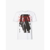 Alexander Mcqueen White Atelier Print T-shirt