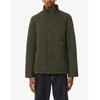 Ted Baker Mens Khaki Quilted Shell Jacket 40 In Khaki