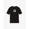 Aape Logo-print Relaxed-fit Cotton-jersey T-shirt In Black