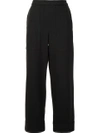 LEMAIRE LEMAIRE CROPPED TROUSERS - GREY,W163PA25LF07598011635769