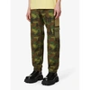 PALM ANGELS CAMOUFLAGE-PRINT STRAIGHT-LEG RELAXED-FIT COTTON TROUSERS,R03713244