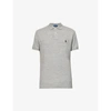 POLO RALPH LAUREN POLO RALPH LAUREN MENS CANTERBURY HEATHER REGULAR-FIT MESH COTTON-PIQUE POLO SHIRT,84942814