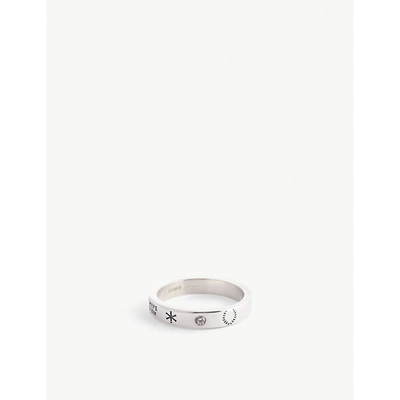 Serge Denimes Patriot Sterling-silver And Cubic Zirconia Ring