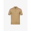 TOM FORD SHORT-SLEEVED LOOSE-FIT COTTON-KNIT POLO SHIRT,R03712267