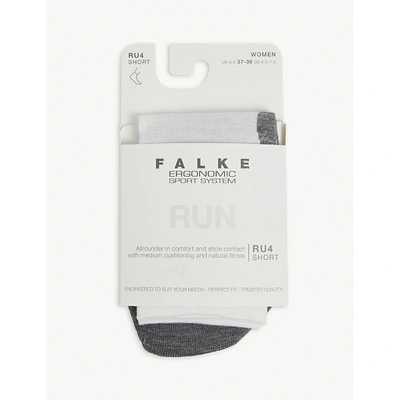 Falke Ru4 Run Cool Woven Socks In White