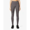 Girlfriend Collective Compressive High-rise Stretch-recycled Polyester Leggings In Moon