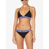 Off-white Triangle Logo Bikini Set In Black