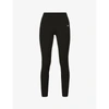 Anine Bing Blake High-rise Stretch-jersey Leggings In Black