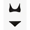 Oseree Jersey Piercing Sporty Bikini Set