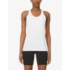 Spanx Look At Me Now Racerback Woven Top In White