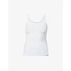 Hanro Touch Feeling Stretch-jersey Tank In 1541 Celestial Blue