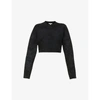 Cotton Citizen Black Crop Tokyo Long Sleeve T-shirt