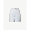 Nanushka Leana High-rise Vegan-leather Shorts