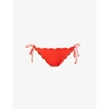 MARYSIA WOMENS POPPY MOTT MID-RISE BIKINI BOTTOMS S,R03799006