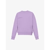 Pangaia 365 Signature Recycled And Organic Cotton-blend Sweatshirt In Orchid Purple