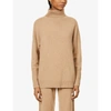Chinti & Parker Roll-neck Relaxed-fit Cashmere Jumper In Camel