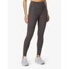 Girlfriend Collective Grey High-rise Compressive Leggings In Moon