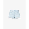 LEVI'S 501 FADED HIGH-RISE DENIM SHORTS,R03769288