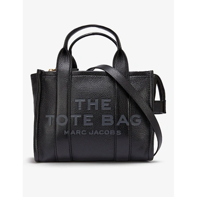 Marc Jacobs The Leather Small Tote Bag In Black