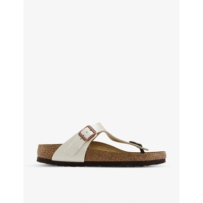 Birkenstock Ramses Logo-embossed Leather Sandals
