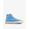 Converse Blue Chuck 70 High Top Sneakers In Blue Egret Black