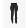 Hanro Balance Mid-rise Stretch-jersey Leggings In Black