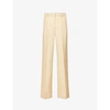 Joseph Morisset Wide-leg High-rise Woven Trousers