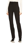 Isabel Marant Palirok Cotton Straight Pants In Black