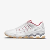 Nike Men's Reax 8 Tr Workout Shoes In White,wolf Grey,chile Red,white