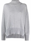 Barrie Iconic Cashmere Pullover In Grey