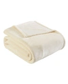 Eddie Bauer Solid Ultra Soft Plush Fleece Blanket, Twin Bedding In Ivory
