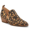 Lucky Brand Mahzan Chop-out Flats Women's Shoes In Natural