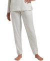 HUE PLUS SIZE SOLID CUFFED LOUNGE PANTS