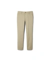 French Toast Plus Size Girls Adjustable Waist Straight Leg Pant In Khaki